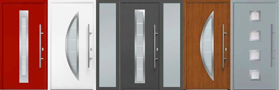Thermo65 and Thermo46 steel front doors from Hörmann.